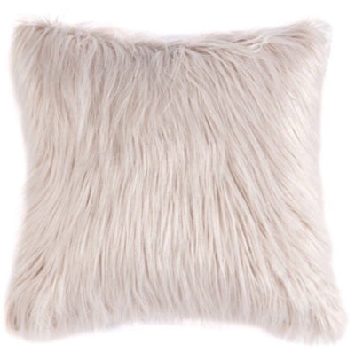 This faux fur pillow in blush is super soft!  The luxurious texture is sure to add a glamor touch to any space!