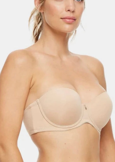 Montelle Convertible Strapless Bra.  Our strapless bra has a simple, smooth look for the perfect foundation under that sexy dress or top.