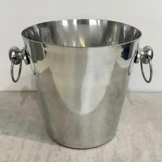 This Aluminum Ice Bucket / Wine Cooler is a perfect addition to any party or date night at home!