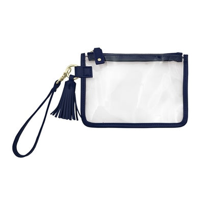 The Wristlet is the perfect mini clutch when you only need the essentials. It’s the perfect companion for storing and organizing your cash, cards, lipstick, and other littles. Pair with your Capri Designs Carryall Tote for use as a functional organizer. For added style, we’ve included a tassel with a safety key ring closure.