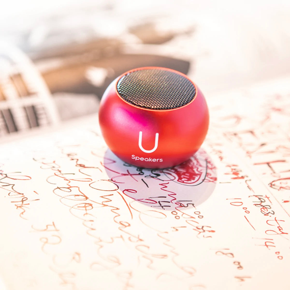U SpeakerMini Matte Red Speaker URBAN ALTERED