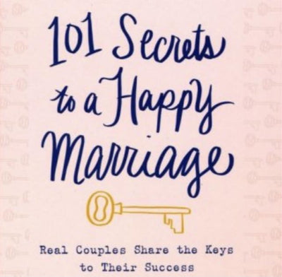 The 101 Secrets to a Happy Marriage Book provides compelling anecdotes, thoughts, and words of wisdom with a fun twist for anyone needing a dose of encouragement and practical steps for making a difference in one of the most important relationships they'll ever experience. And...it's filled with ideas that are easy for couples to apply to their lives.