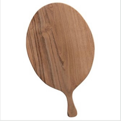 Add a charming touch to your next charcuterie with our Oval Wood Cutting Board.   Made from beautiful Acacia Wood, the smooth curves and natural finish make this board practical and stylish.  Measuring 10.25”L X6”W, this cutting board is the perfect size for serving appetizers!
