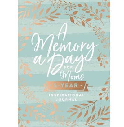 “A Memory a Day for Moms” is a great way to preserve five years of memories with your children—finally, a record book that is doable! A Memory a Day for Moms,a beautiful five-year journal with carefully curated questions and writing prompts, offers you just that. Jot down a single thought, memory, or prayer, and build a treasured keepsake day by day.