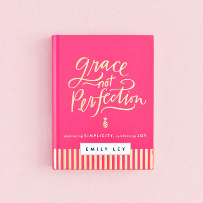 In her debut book—Grace, Not Perfection: Embracing Simplicity, Celebrating Joy—Emily takes this message from a daily planner to an inspirational book that encourages women to simplify and prioritize. Designed with Simplified's signature aesthetic, this book gives women tangible ways to simplify their lives to give space to what matters most. With a focus on faith, Emily reminds readers that God abundantly pours out grace on us—and that surely we can extend grace to ourselves.