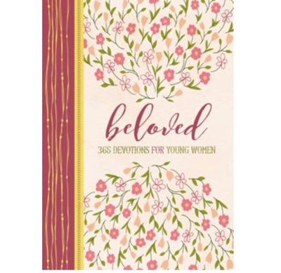 “Beloved: 365 Devotions for Young Women” is a topical devotional that uses the inspiring stories of girls and women in the Bible - such as Ruth, Esther, Mary, and Abigail - to encourage faith and confidence as well as provide insight into topics like relationships, inner beauty and chasing your dreams.